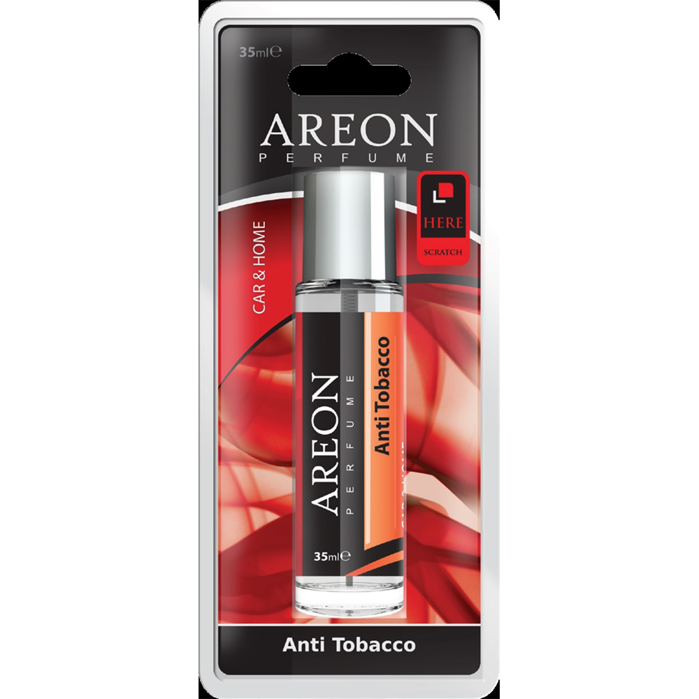 Odorizant auto Areon Perfume, Antitobacco, blister, 35ml