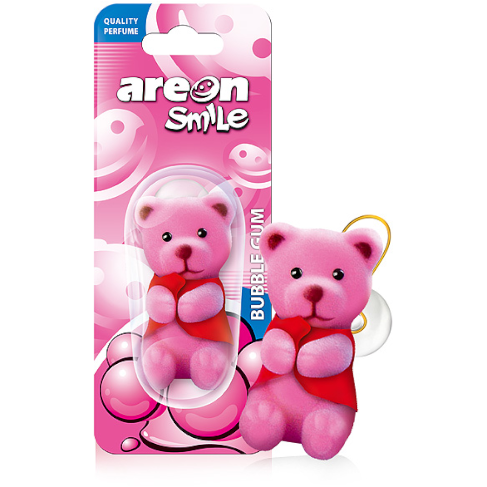 Odorizant auto Areon Smile,  Bubble Gum