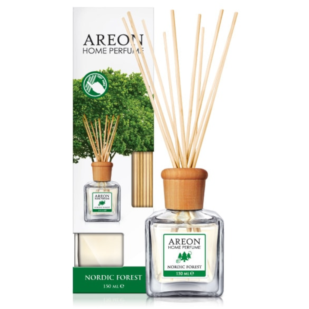 Odorizant cu betisoare Areon Home Perfume, Nordic Forest , 150 ml