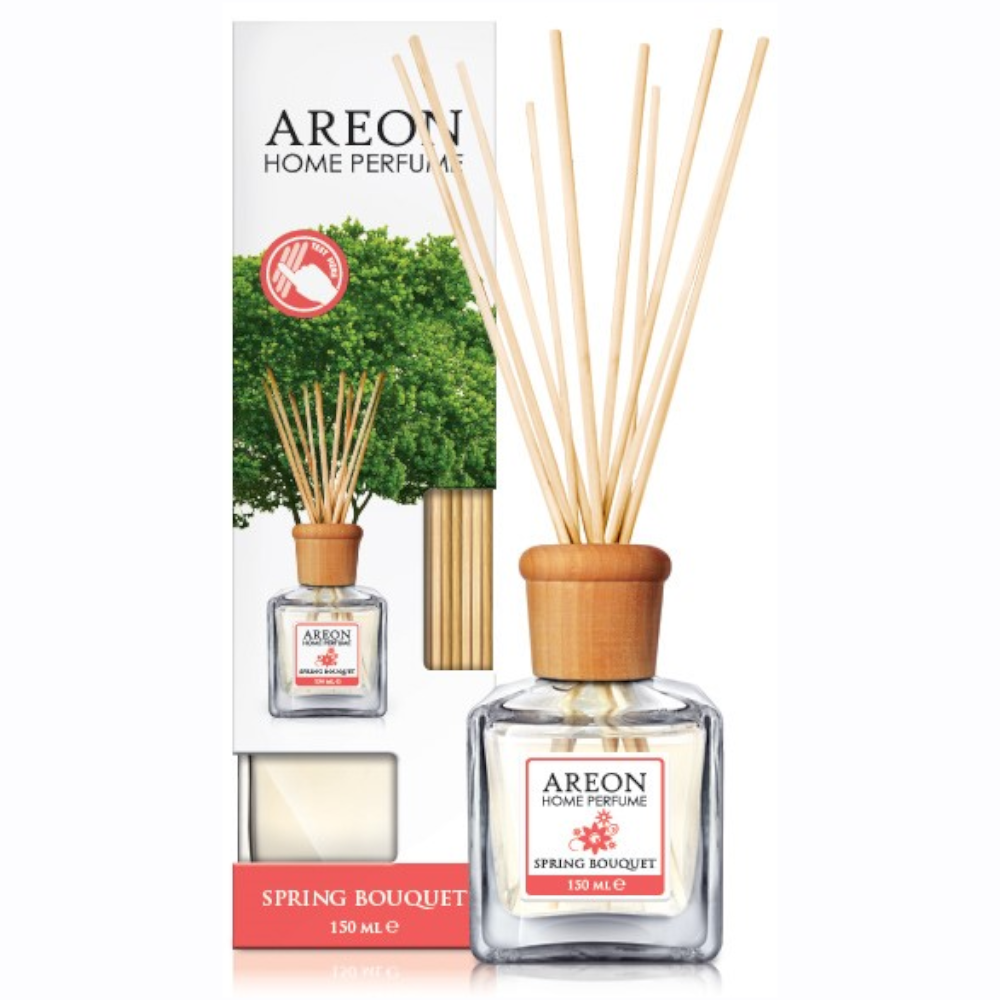 Odorizant cu betisoare Areon Home Perfume, Spring Bouquet, 150 ml