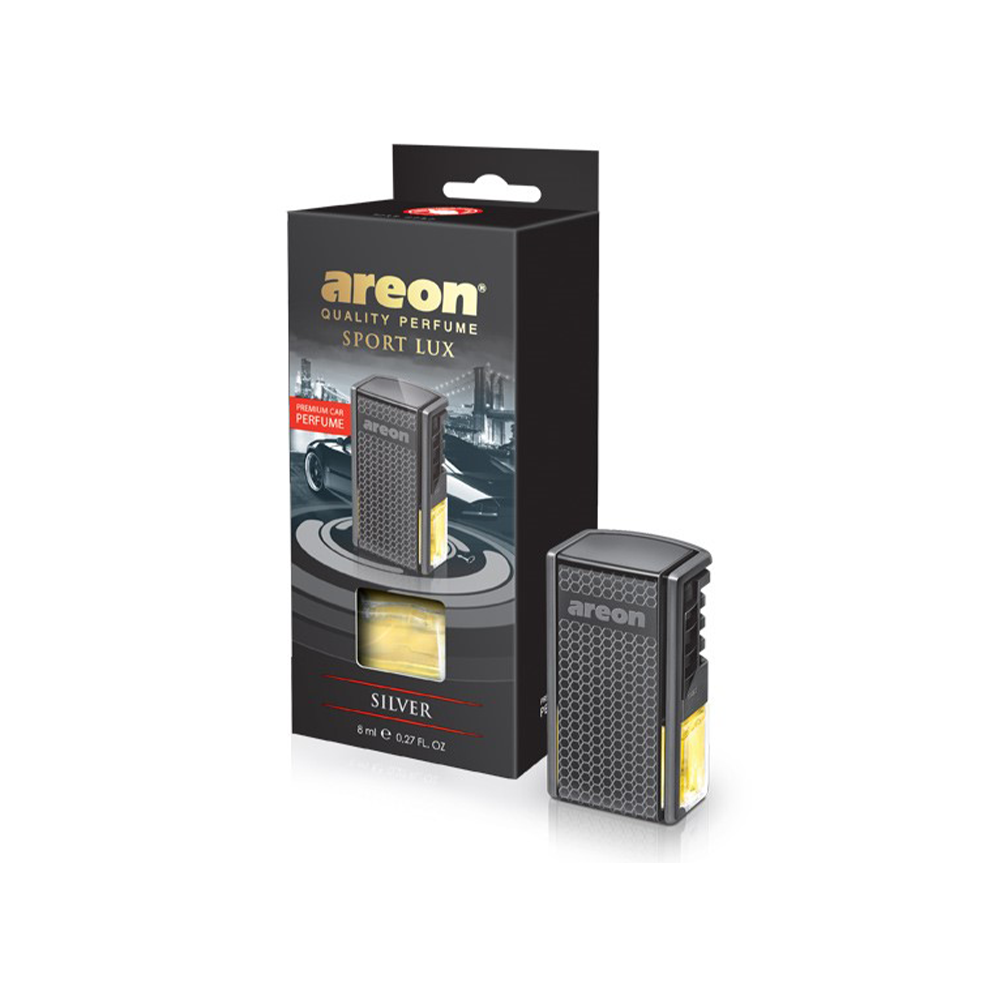 Odorizant auto Areon Car, black Silver, 8 ml