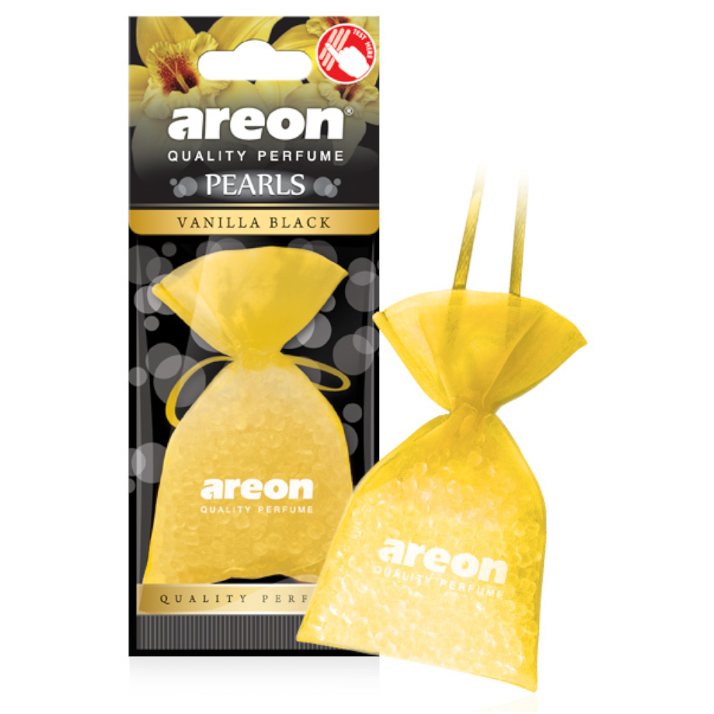Odorizant auto Areon Pearls, Vanilla Black, 25 g