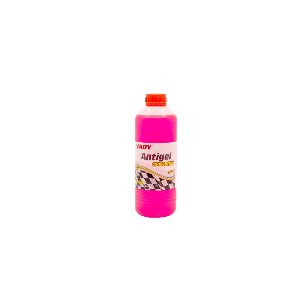 Antigel concentrat Vady, tip G12 pentru -37°C, roz, 1L