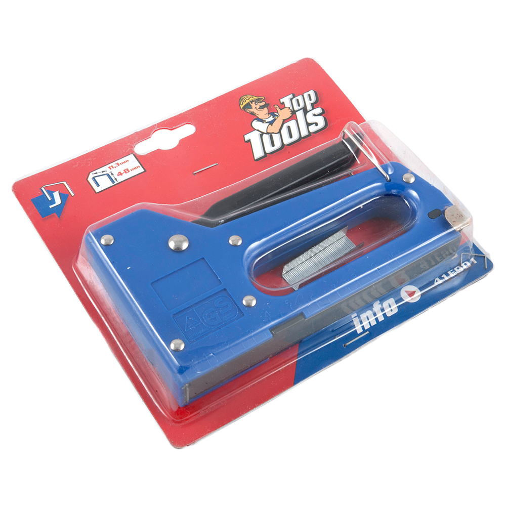 Capsator pentru tapiterie, Top Tools 41E901, capse 6 - 8 mm