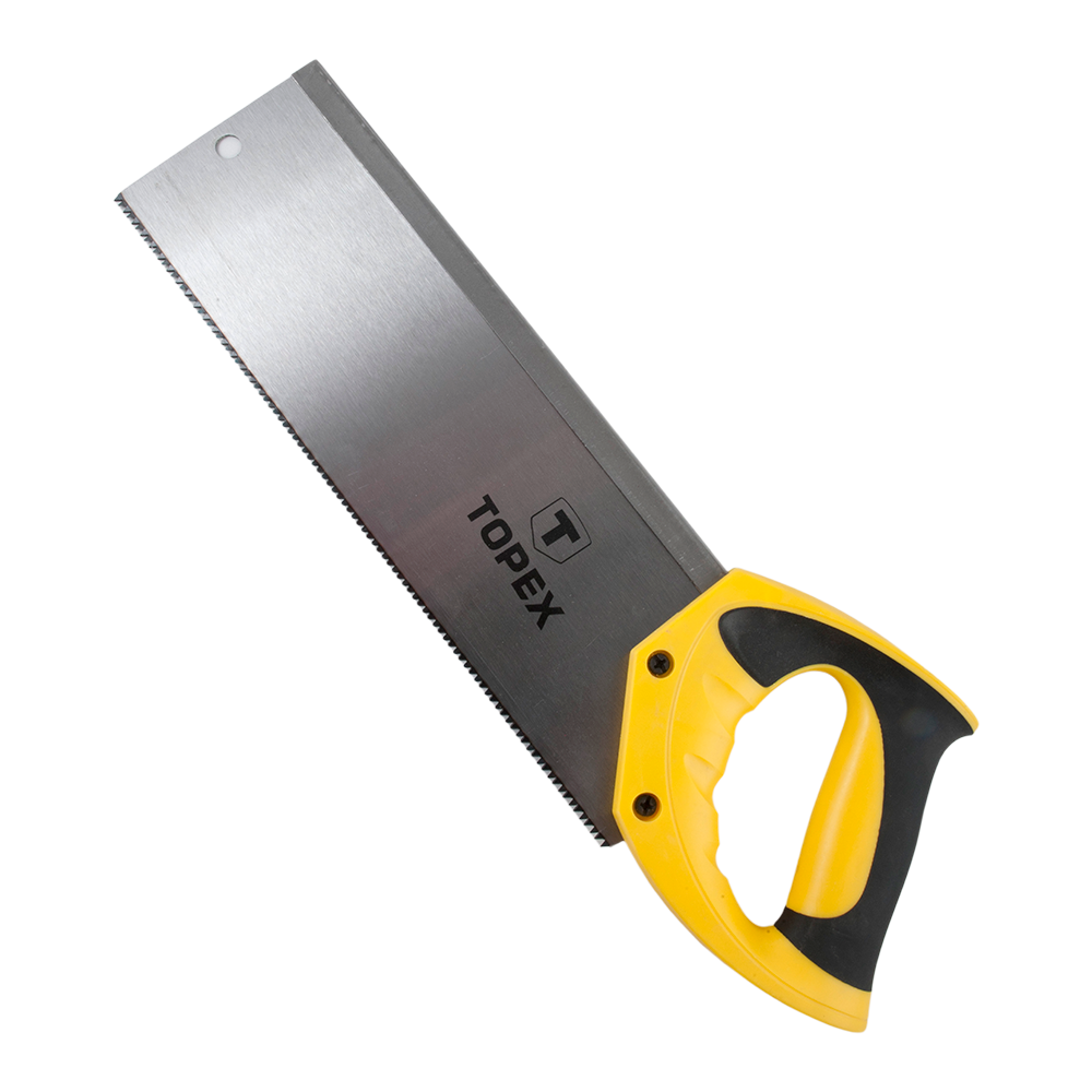 Fierastrau cu lama lata pentru taiere lemn, Topex Tenon 10A703, cu manaer bimaterial, 300 mm