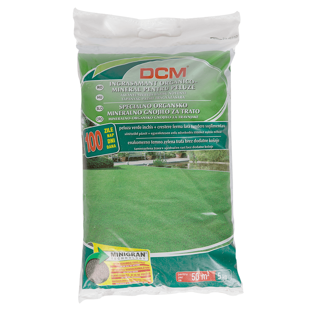 Fertilizant pentru peluza DCM, 5 kg