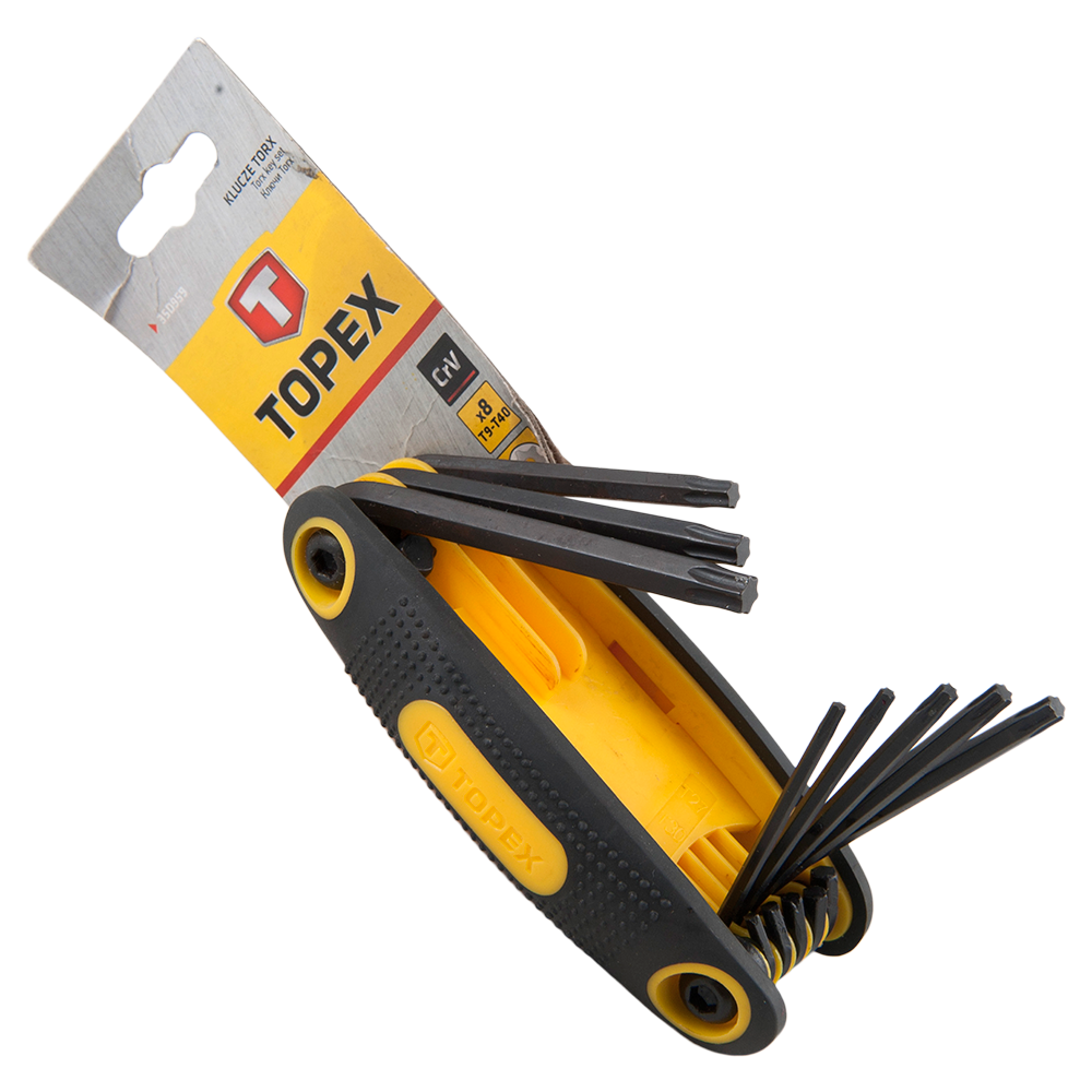 Set chei imbus cu profil torx Topex, 8 bucati