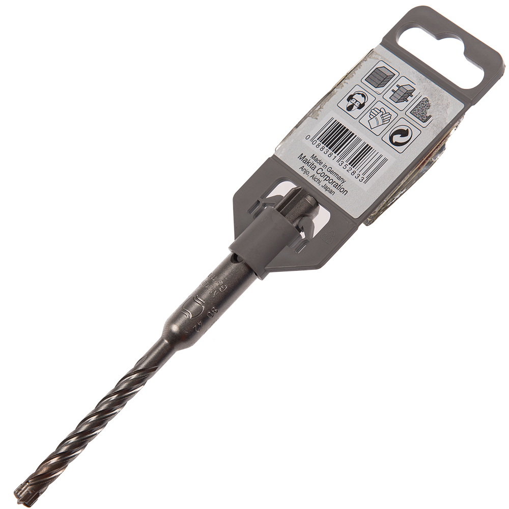 Burghiu 4 taisuri Makita Nemesis, SDS-Plus, pentru beton, 110 x 6 mm