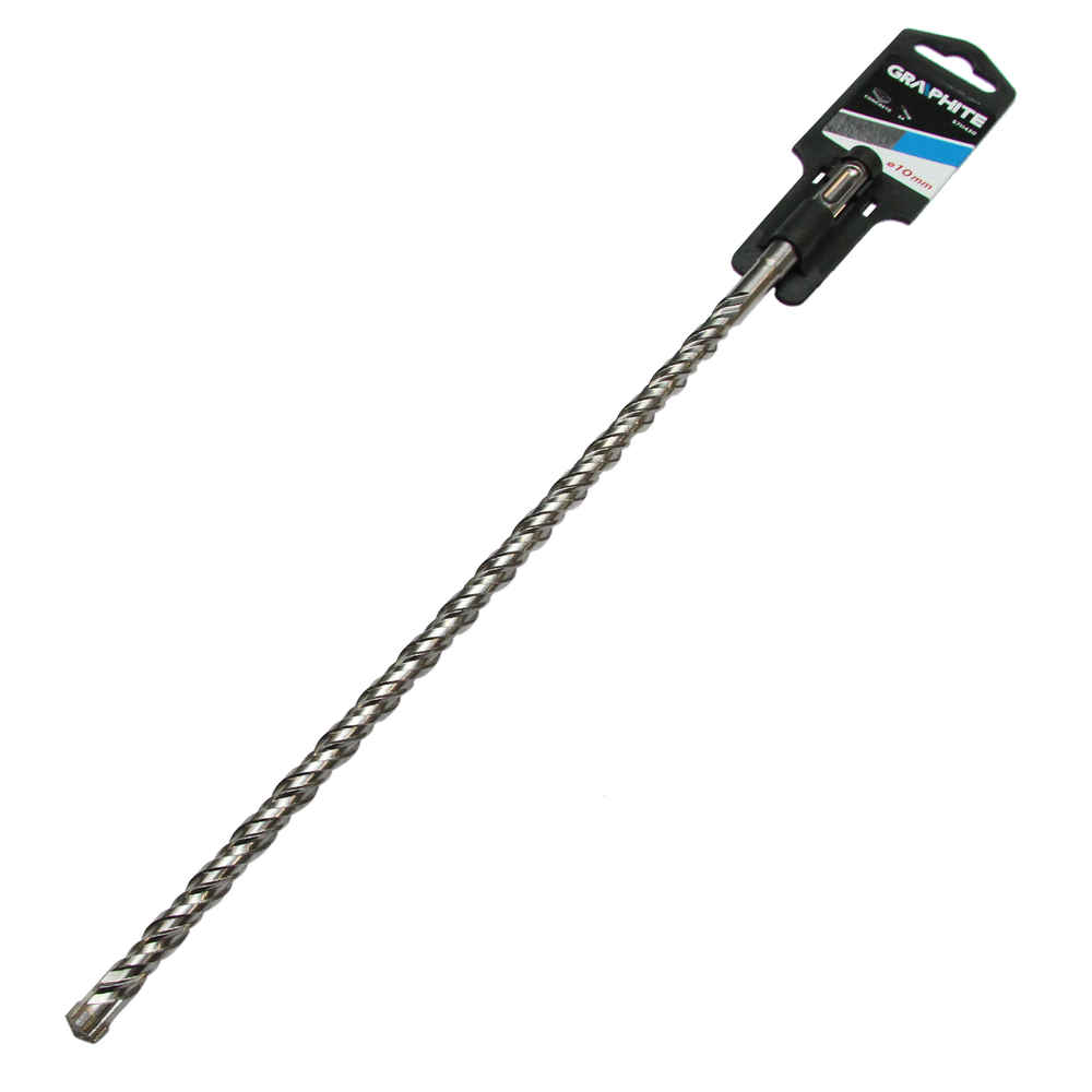 Burghiu Graphite S4 tip Quarto, SDS-Plus, pentru beton, 10x350 mm