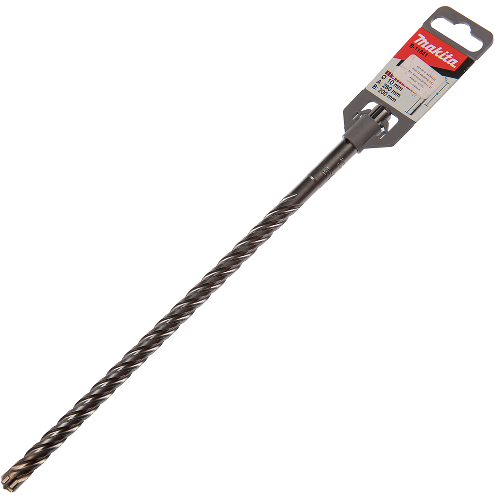 Burghiu 4 taisuri Makita Nemesis, SDS-Plus, pentru beton, 260 x 10 mm