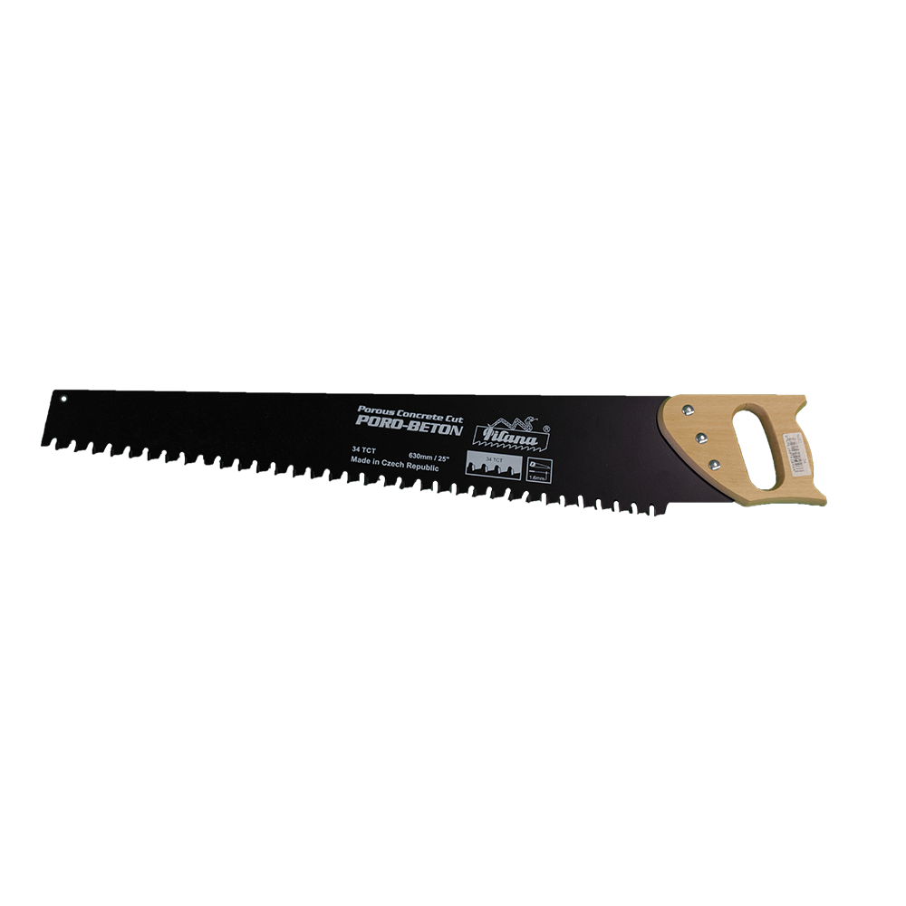 Fierastrau coada vulpe pentru taiere BCA Pilana, cu maner lemn masiv, 630-34 mm