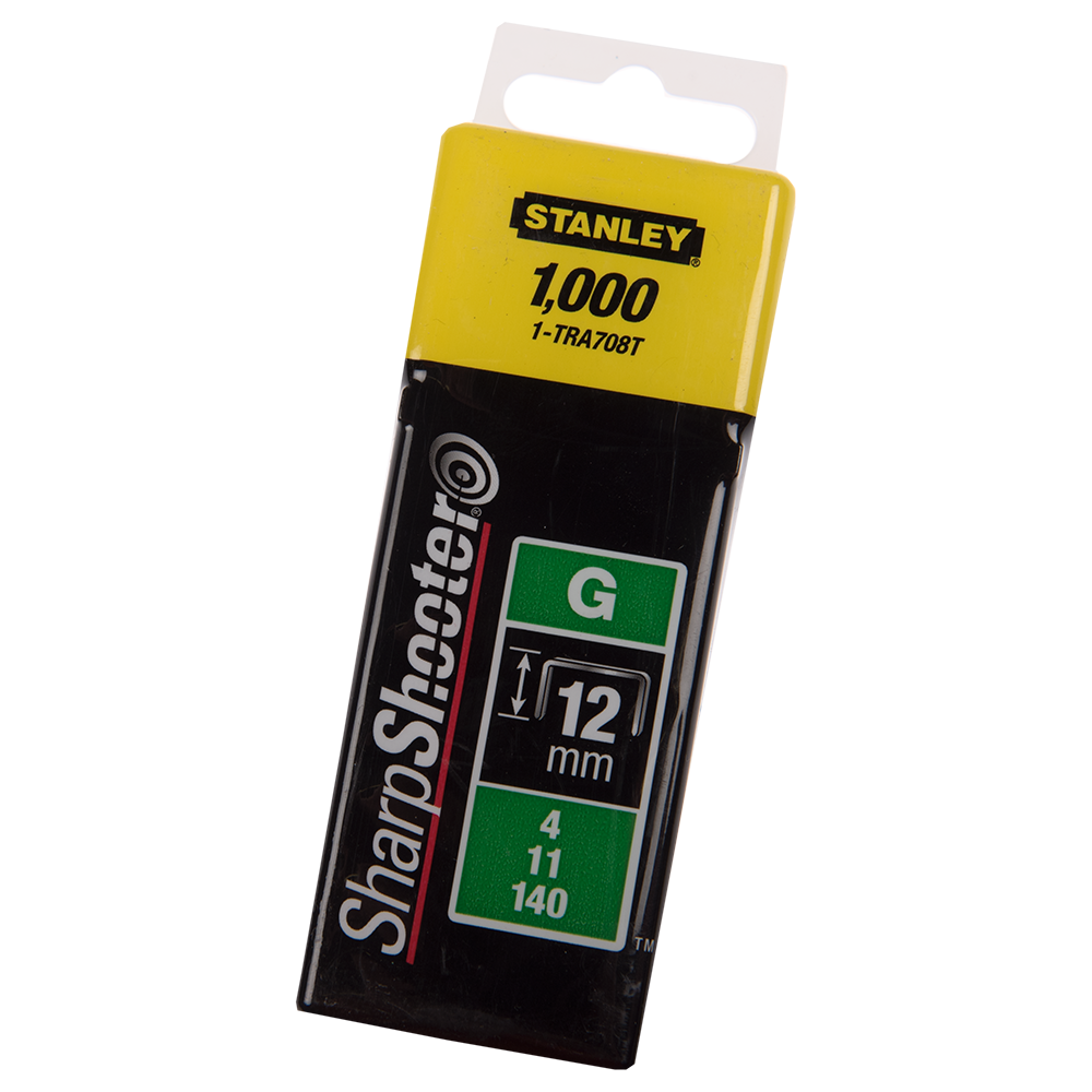 Capsele Stanley, de tip G, 12 mm, 1000 bucati