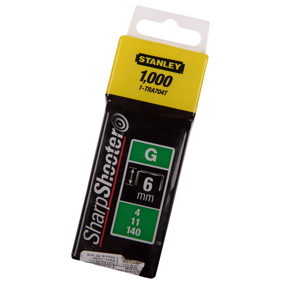 Capsele Stanley, de tip G, 6 mm, 1000 bucati