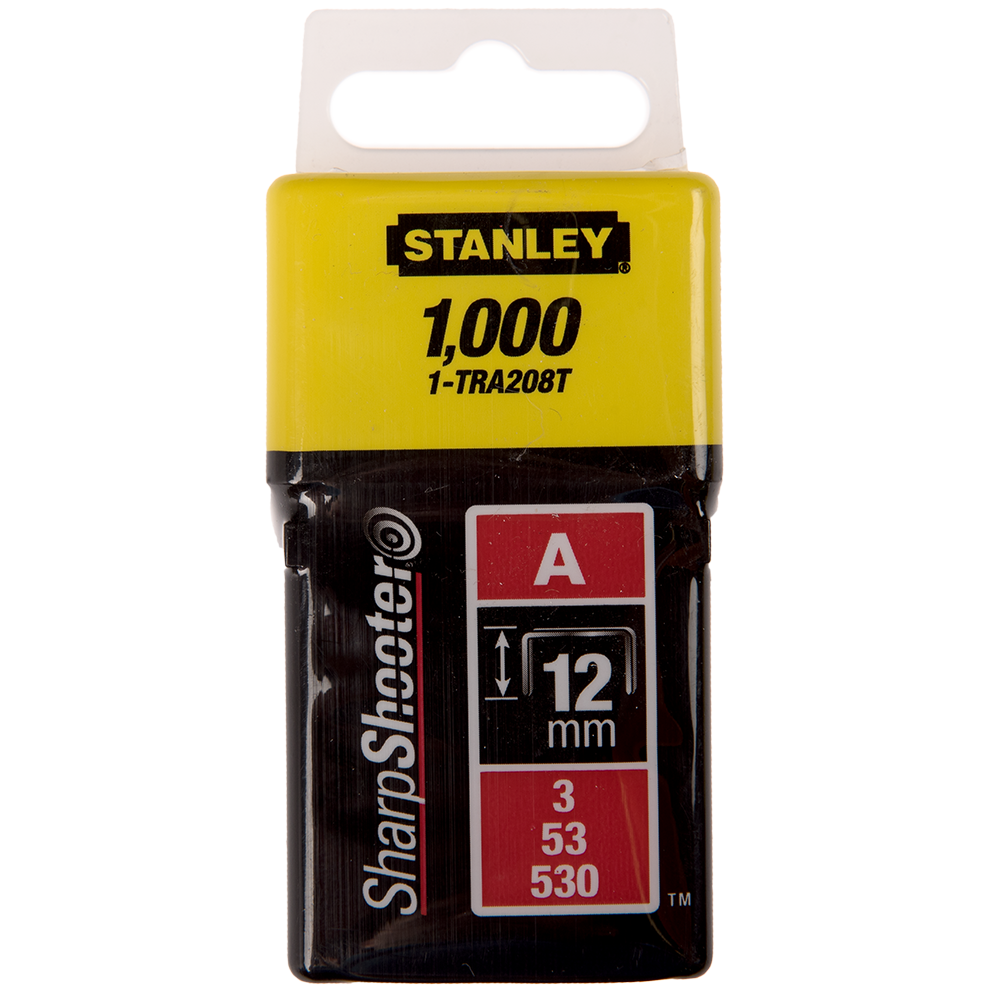 Capsele Stanley, de tip A, 12 mm, 1000 bucati