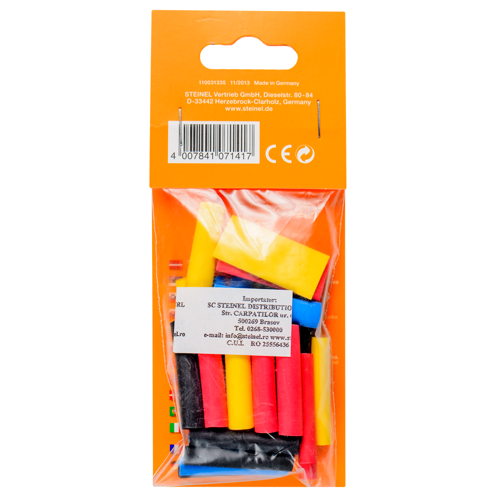 Set tuburi contractile Steinel, multicolor, 4.8-9.5 mm