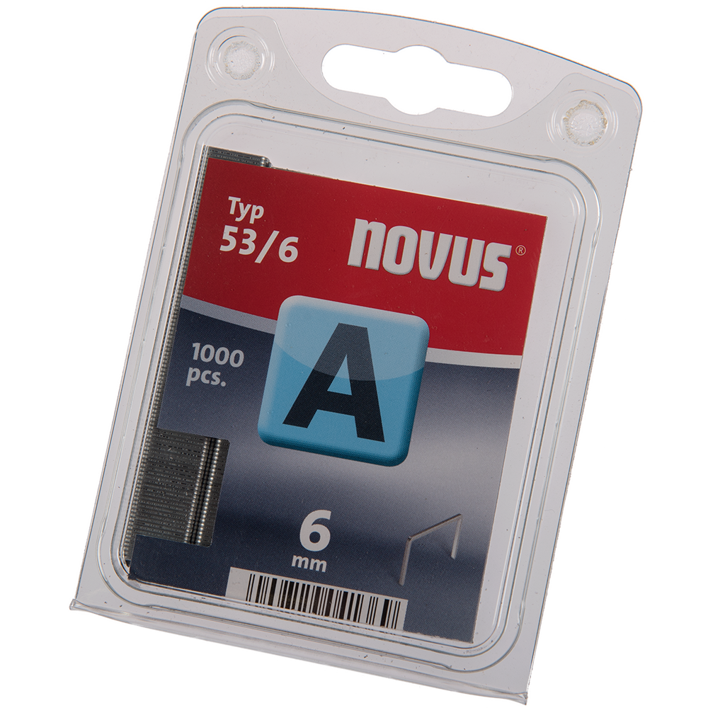 Capse Novus, pentru capsatoare manuale si electrice, zinc, 11,3 x 6 mm, 1000 buc