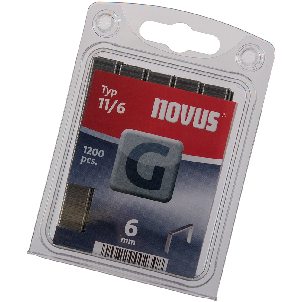 Capse Novus G 11, pentru capsatoare manuale si electrice, zinc, 10,6 x 6 mm