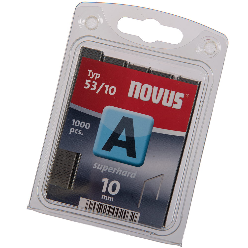 Capse Novus, pentru capsatoare manuale si electrice, zinc, 11,3 x 10 mm, 1000 buc