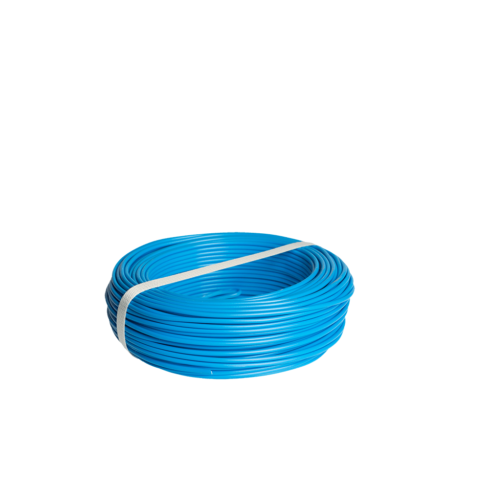 Cablu electric FY/ H07V-U 1x1,5 mm albastru, 50 m title=Cablu electric FY/ H07V-U 1x1,5 mm albastru, 50 m