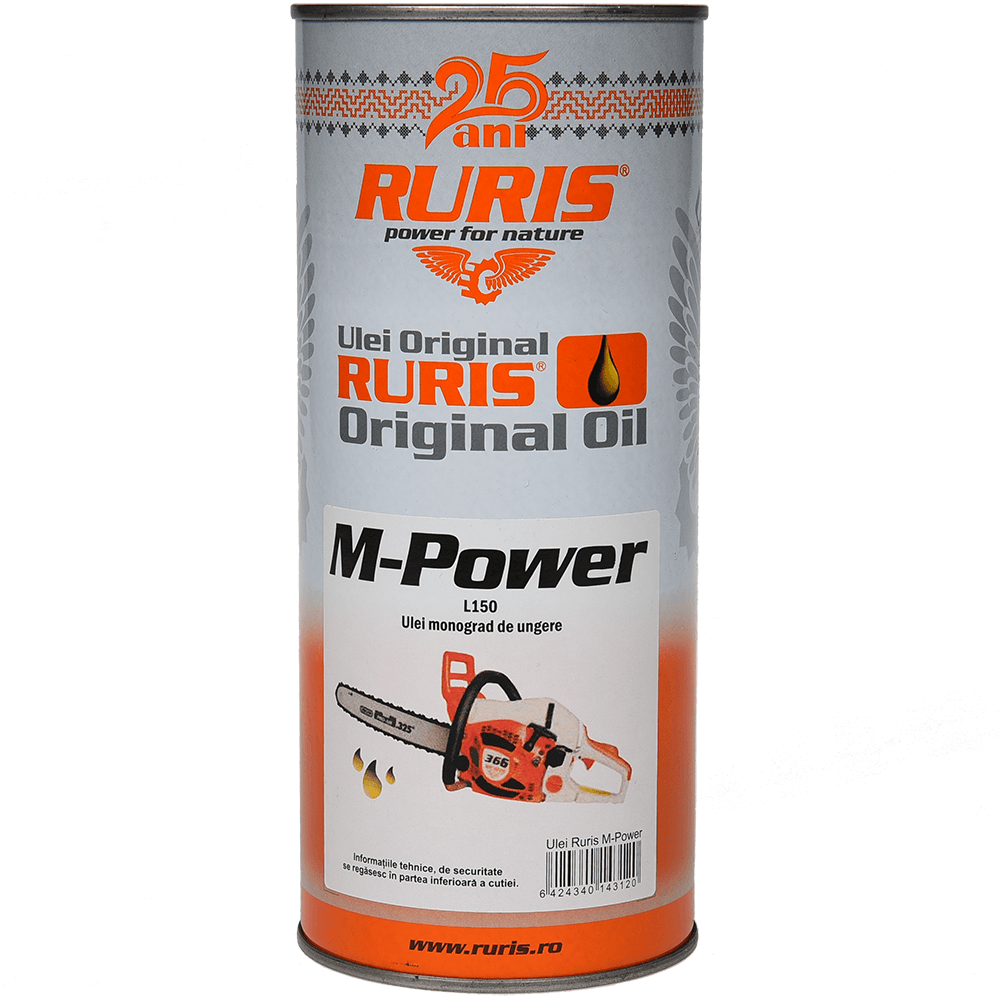 Ulei pentru ungere lant drujba / motofierastrau, Ruris M-Power, 1 L