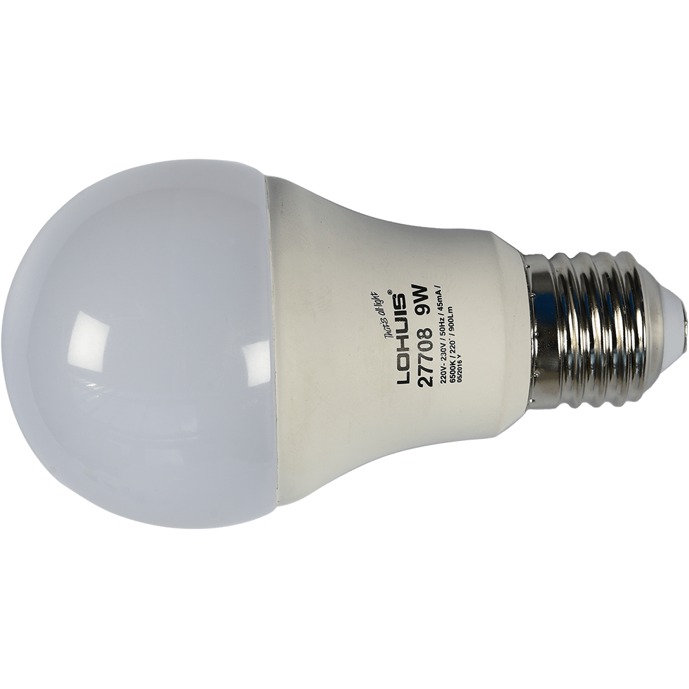 Bec LED dimabil Lohuis, E27, 9 W, 900 lumeni, lumina rece 6500K