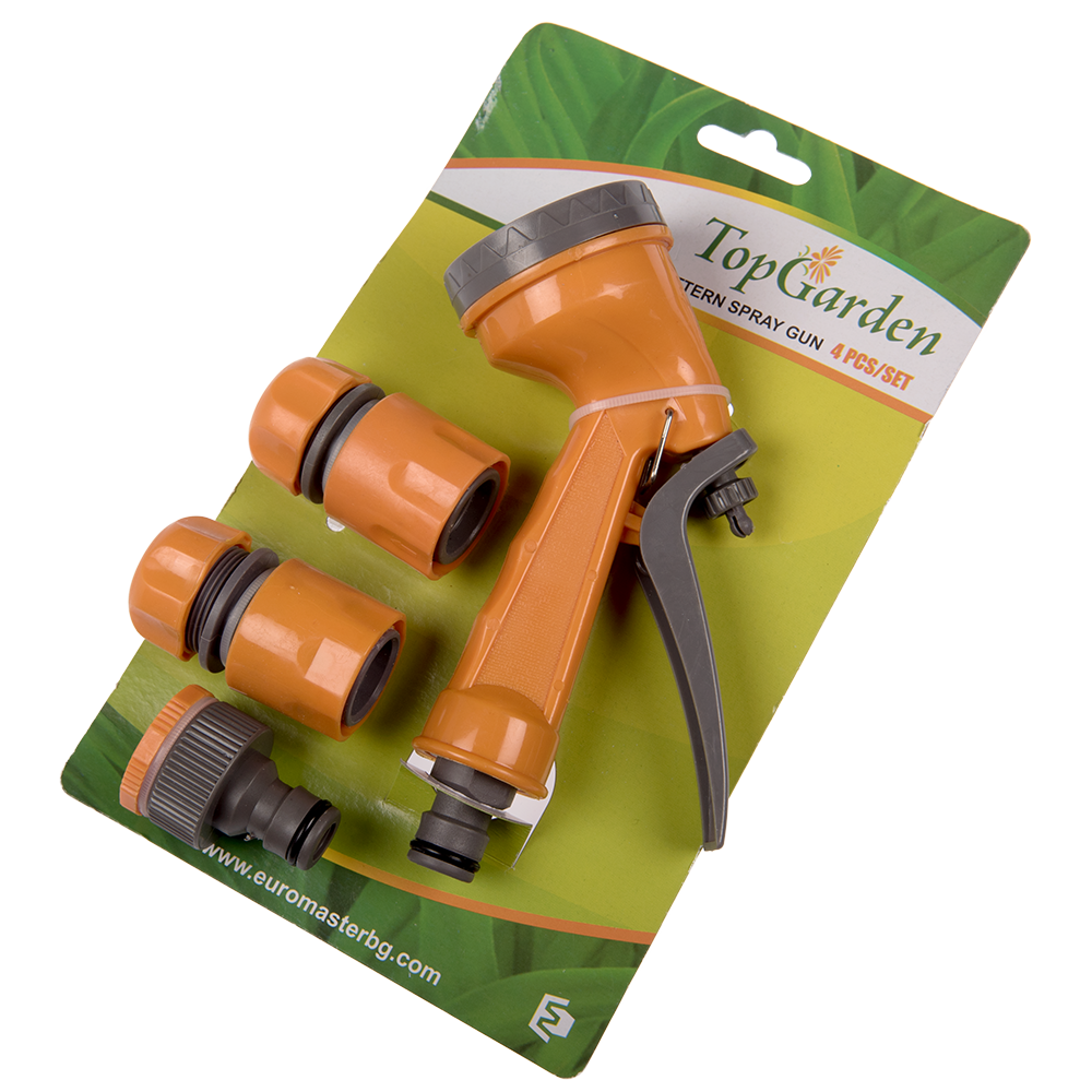 Pistol de stropit Top Garden 5 functii + accesorii