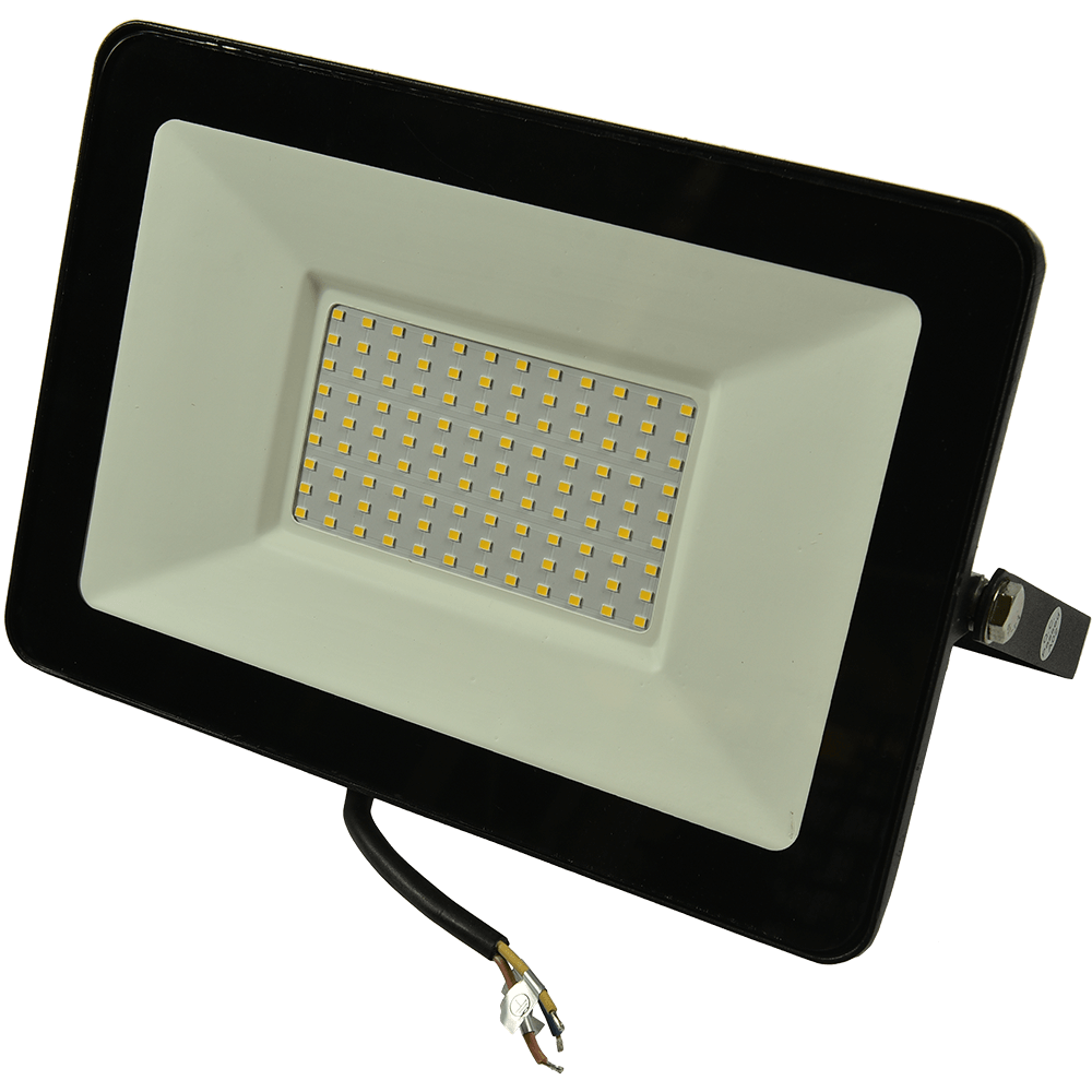 Proiector LED Super Slim 100W, 9000 lm, lumina neutra