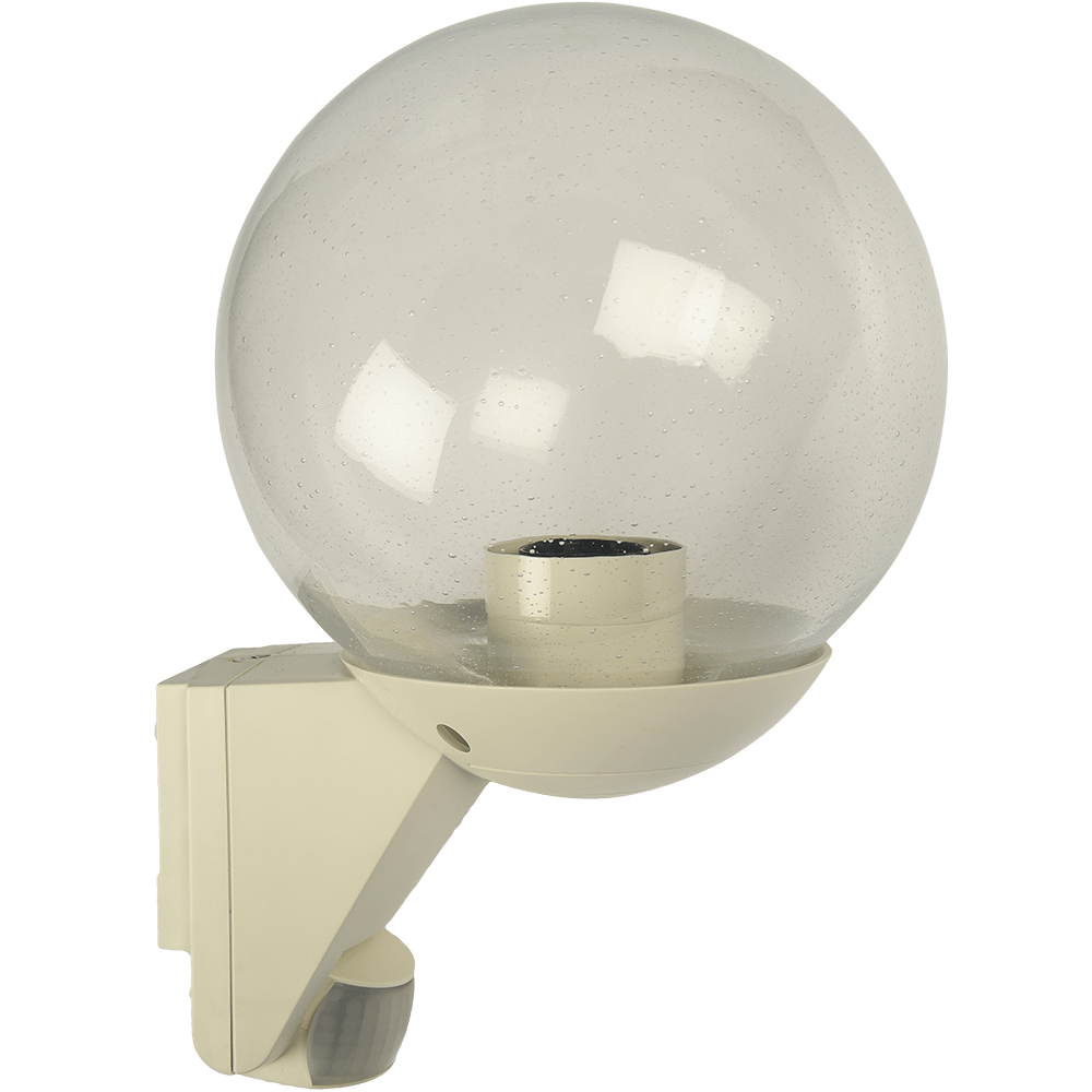 Lampa pentru exterior Steinel L585 S, senzor infrarosu cu detectie 12 m, bec E27, neagra