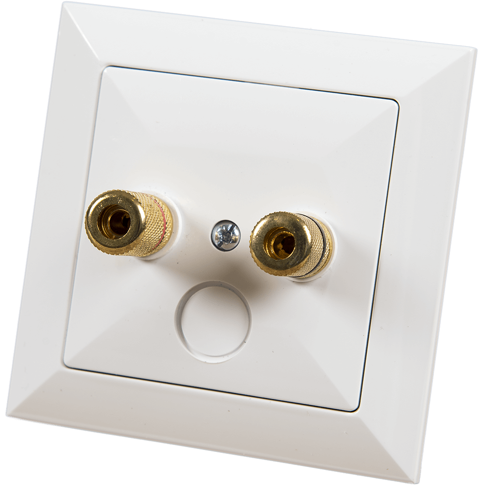 Priza difuzoare Abex Perla, IP20, PVC, 81 mm