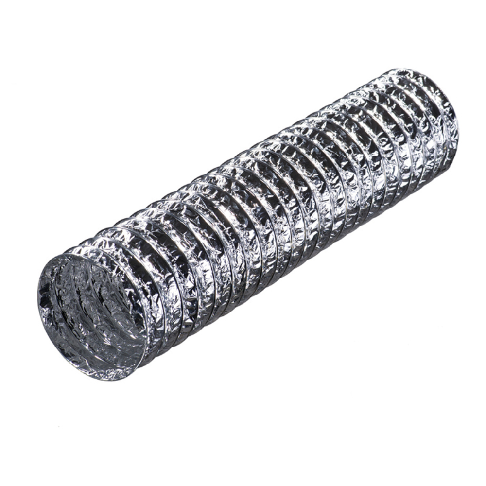 Tub flexibil D100mm, 1m, aluminiu