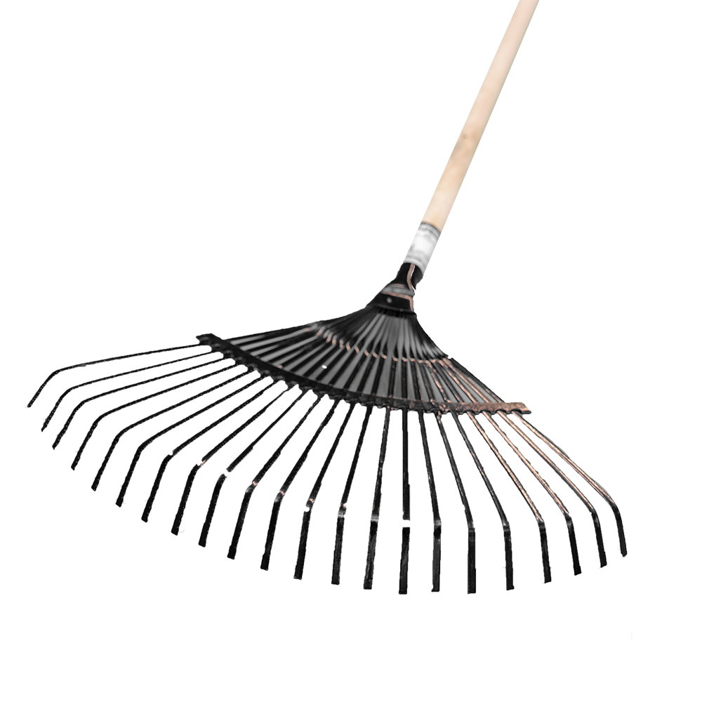 Grebla frunze Evotools, dinti flexibili, cu coada