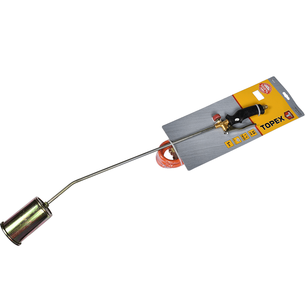 Set arzator pe gaz pentru hidroizolatii,  furtun 5 m, 50 cm