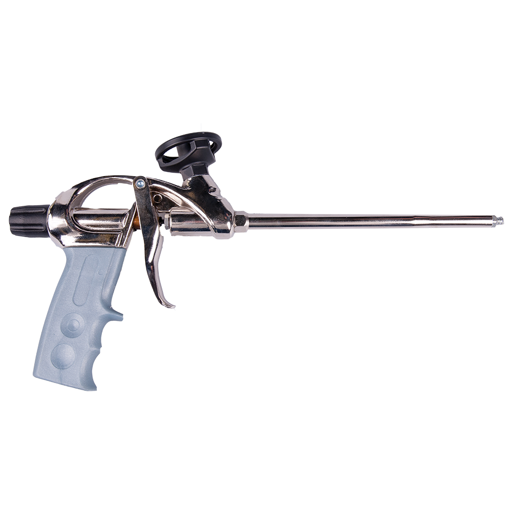 Pistol profesional pentru spuma poliuretanica, Soudal, metal, gri