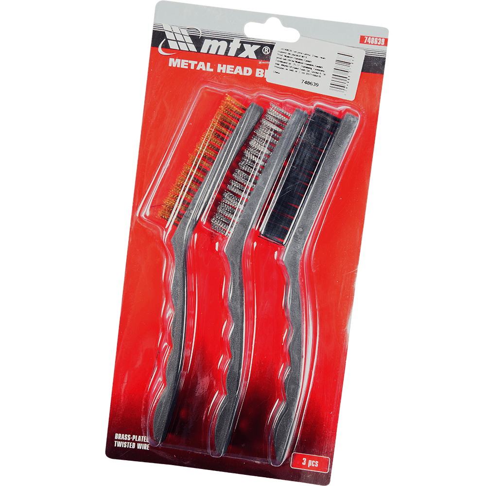 Set perii sarma, 3 buc, mari, manere din plastic MTX