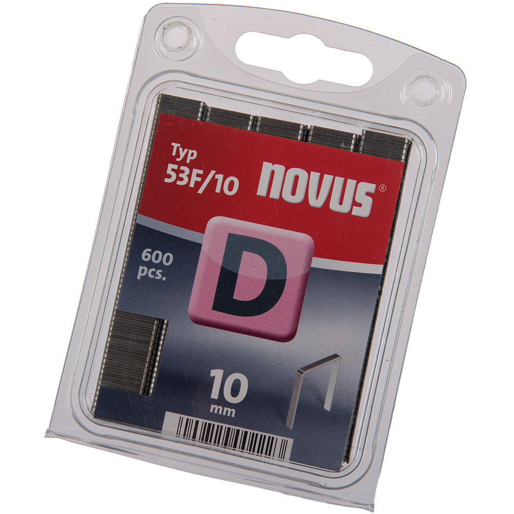 Capse Novus D53F, pentru capsatoare manuale si electrice, zinc, 11,3 x 10 mm, 600 buc