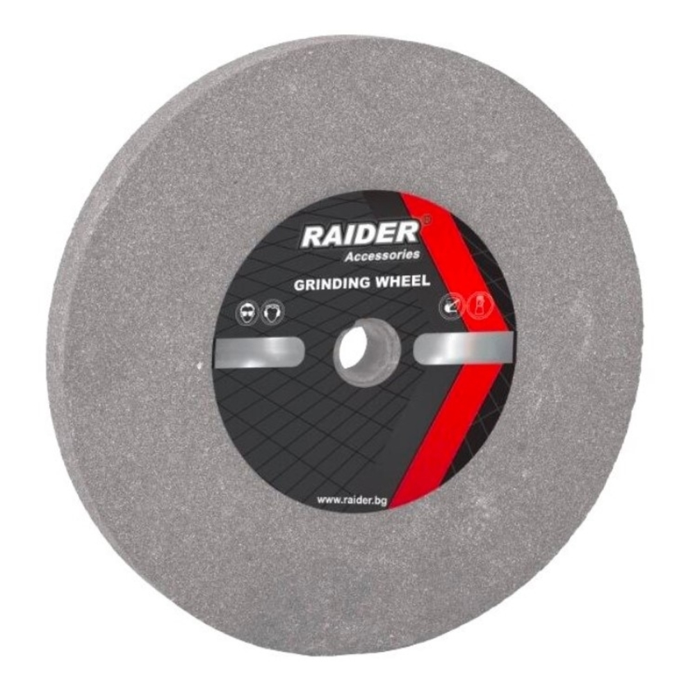 Piatra polizor, pentru metale, Raider, 200 mm, granulatie 60