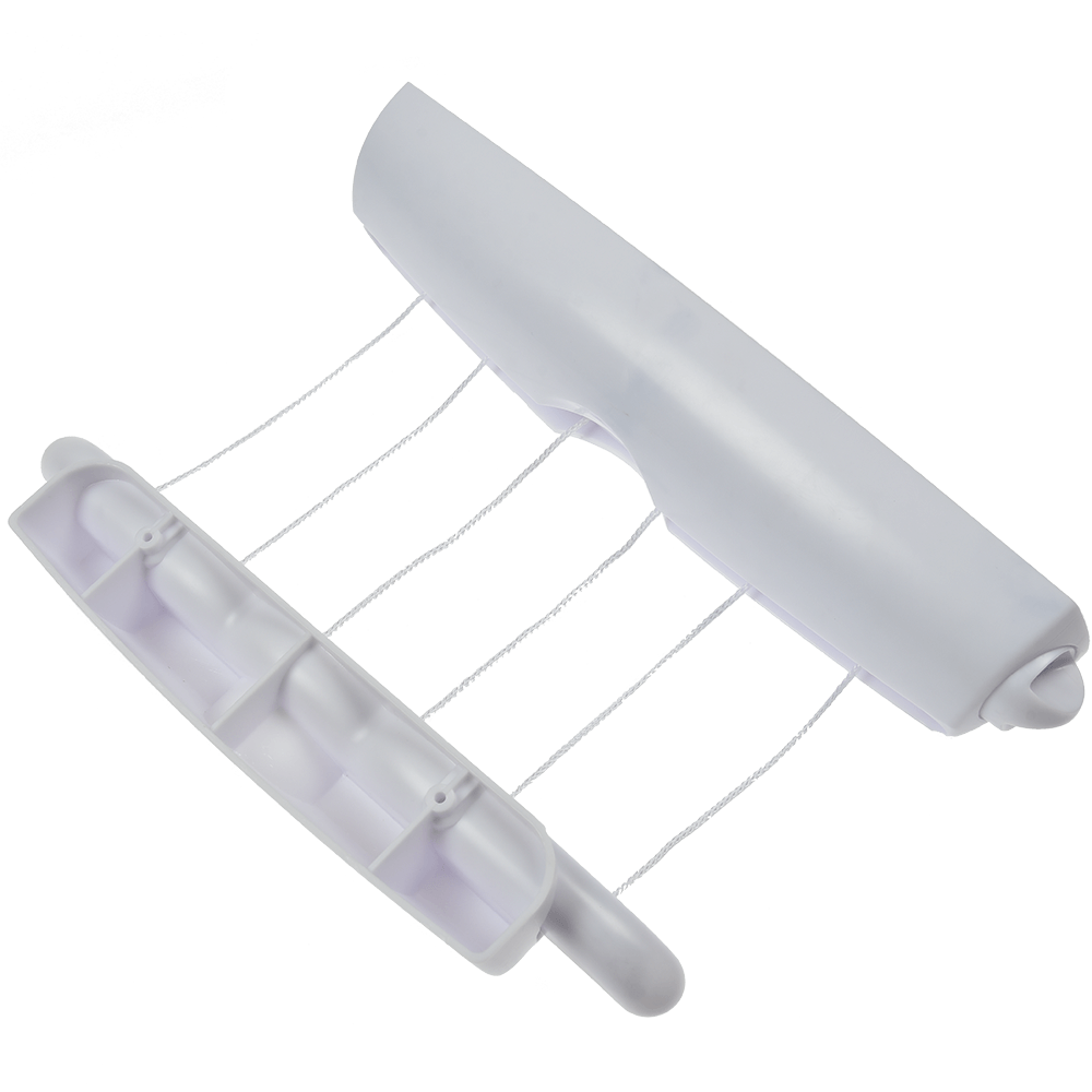 Uscator extensibil pentru rufe, 6 linii, 10 kg, plastic, 37 x 6 x 6,5 cm