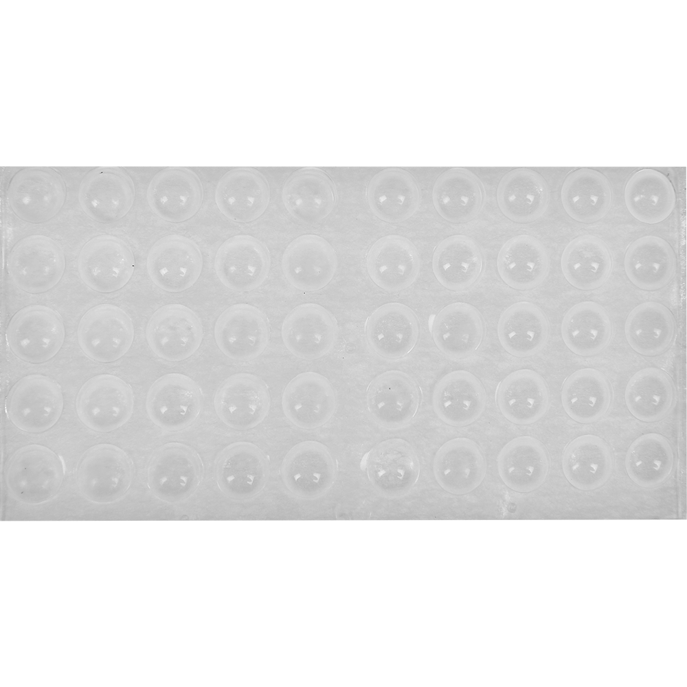 Bumpon, transparent, 8 x 2,4 mm, 100 BUC