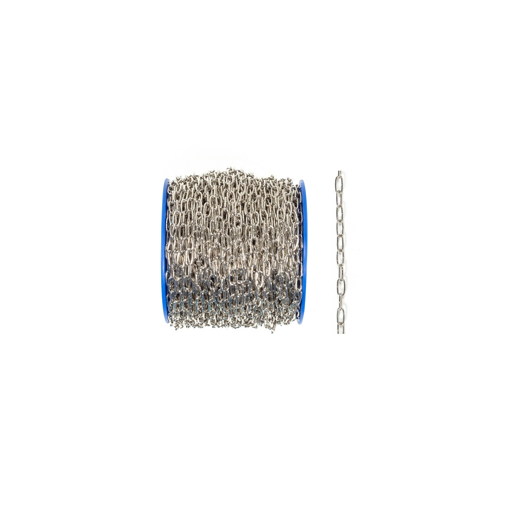 Lant decorativ, argintiu, 1,6 mm