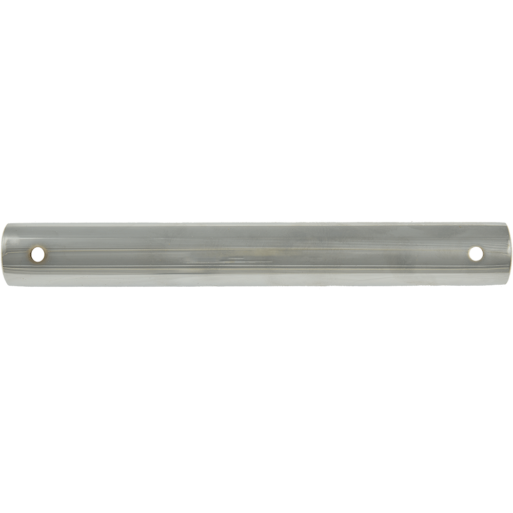 Picior rotund pentru canapea, metal cromat,  L: 220 mm, D: 28 mm