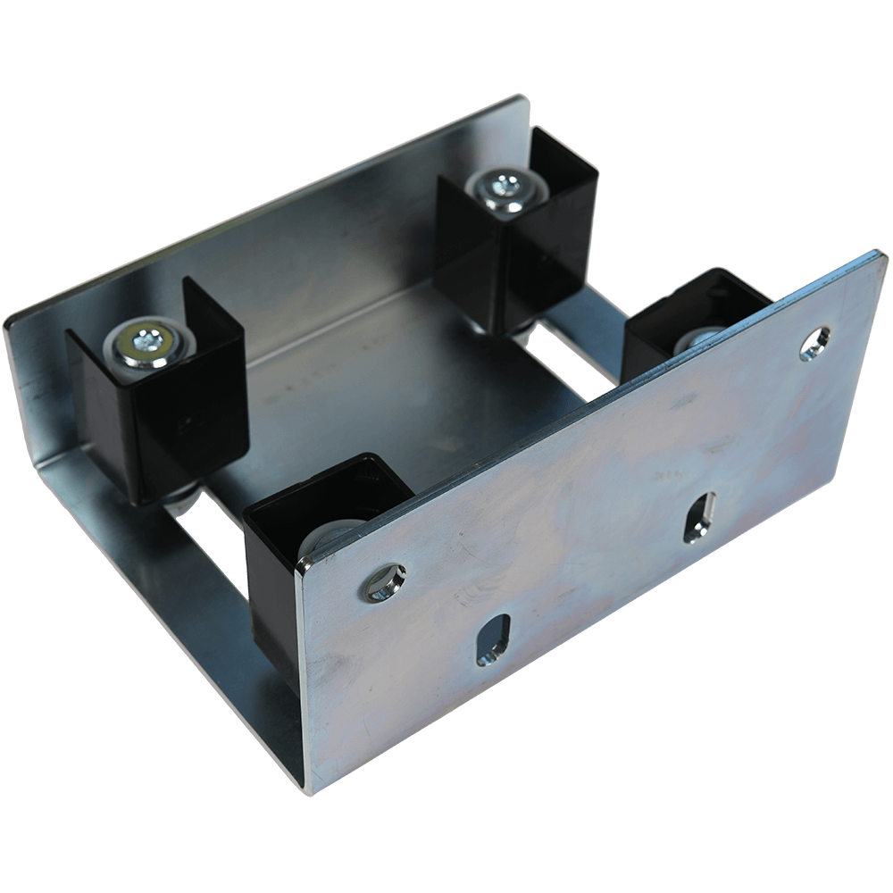 Ghidaj superior reglabil Comunello, pentru porti culisante, metal, 220 x 175 x 110 mm