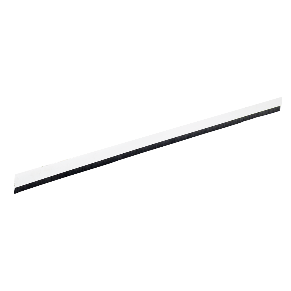 Prag izolator PVC cu perie Geko Staff, alb, 40 mm x 98 cm