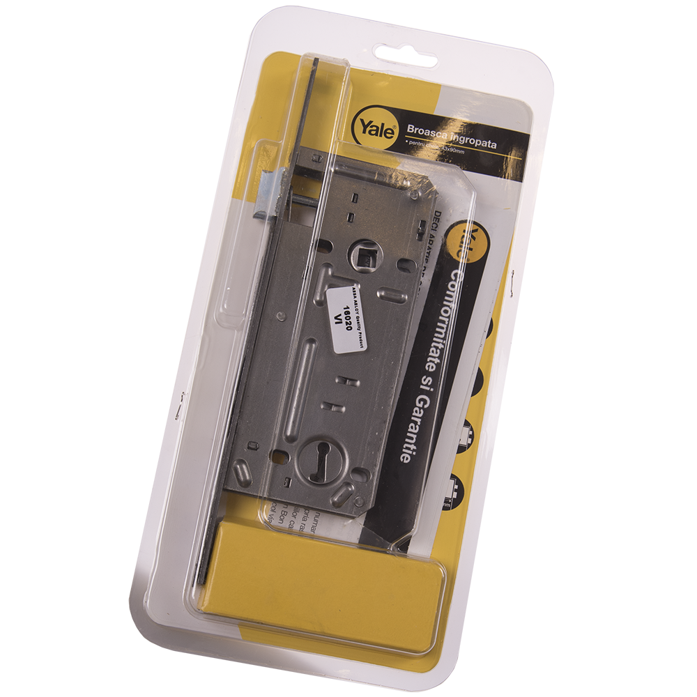 Broasca ingropata cu cheie, Yale, 43 x 90 mm