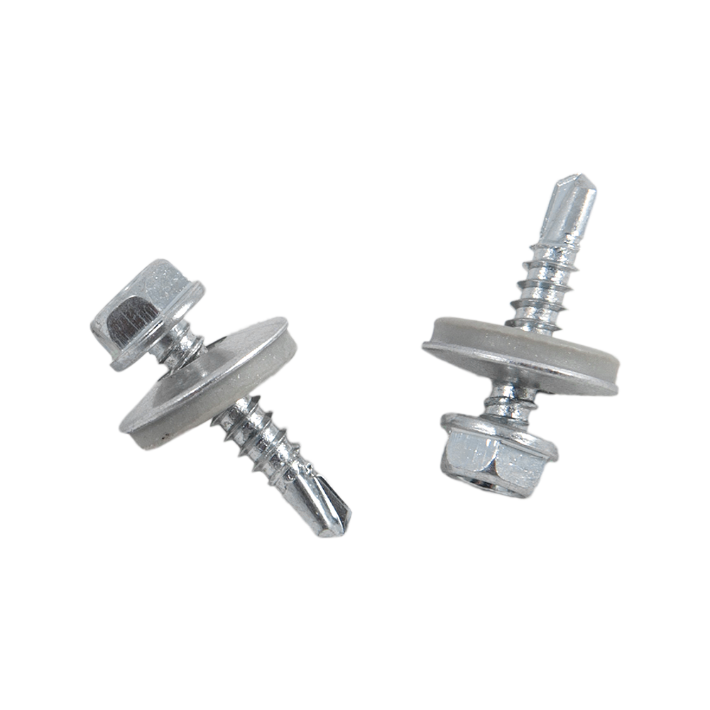 Surub cu saiba, otel zincat, 4,2 x 19 mm, 25 BUC