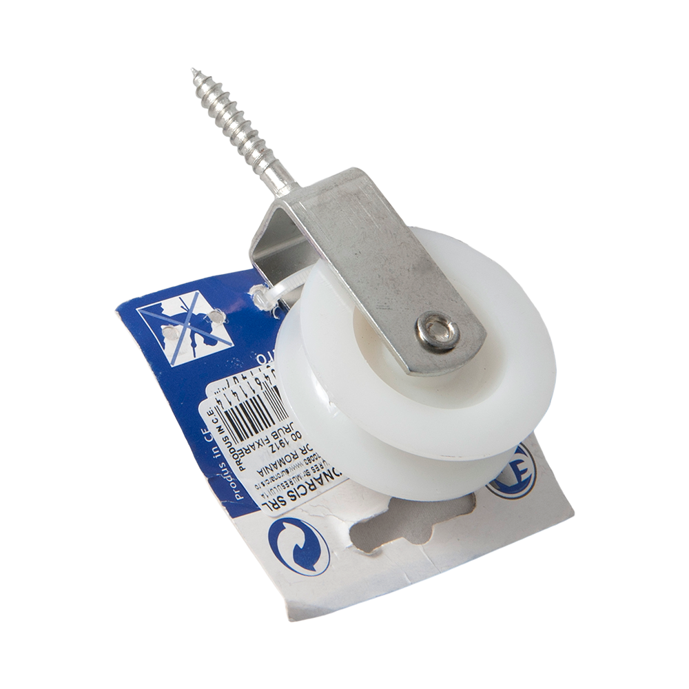 Rola scripete cu surub fixare, 120/50 x 8 mm
