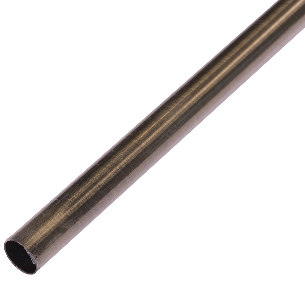 Bara galerie metal forjat, 16 mm, 200 cm, auriu antic