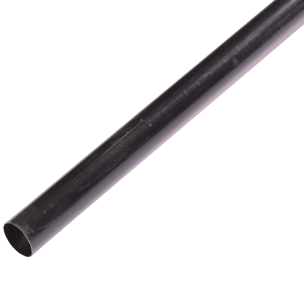 Bara galerie metal forjat, 20 mm, 300 cm, negru