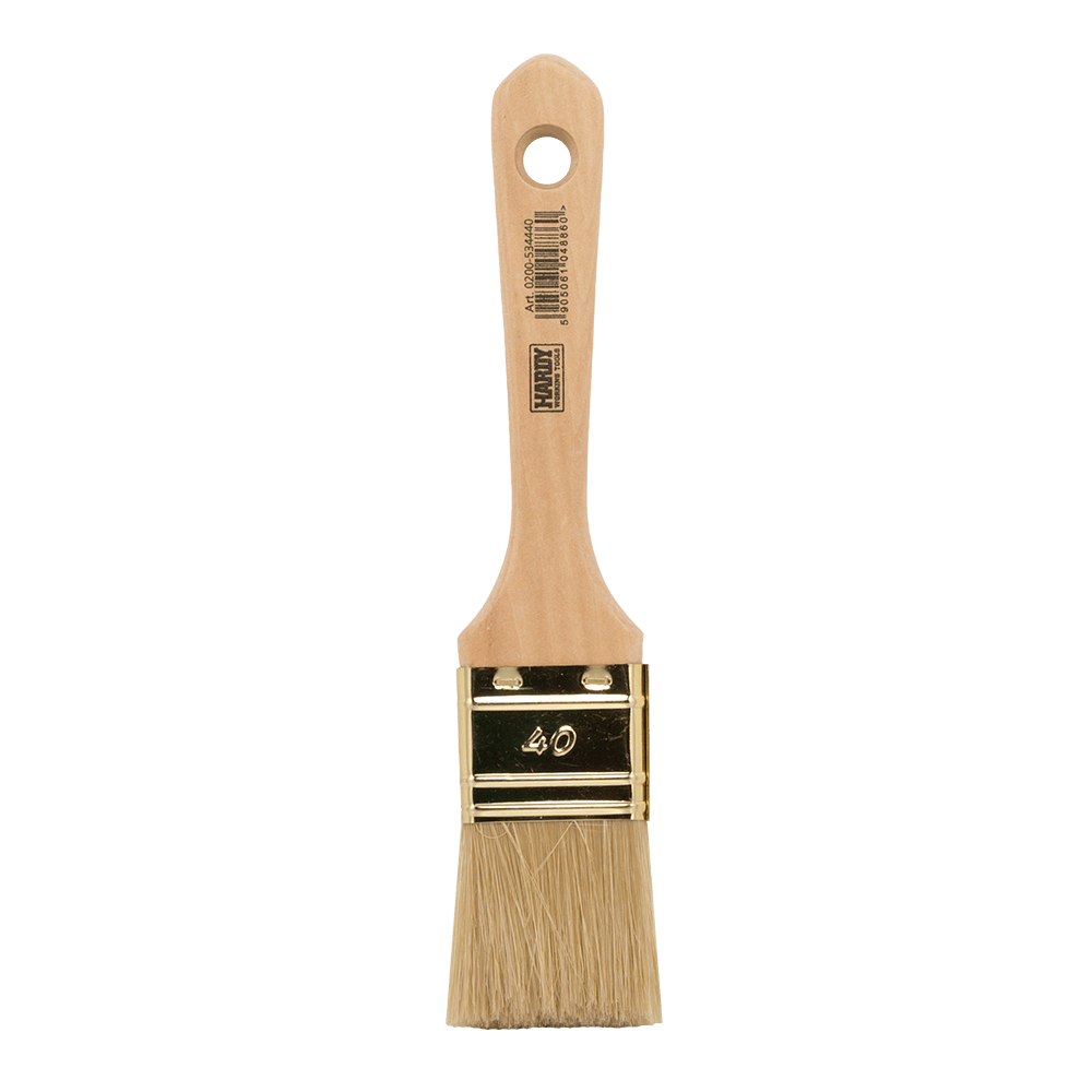 Pensula pentru vopsit seria 53, latime 40 mm, fir natural si sintetic, maner din lemn