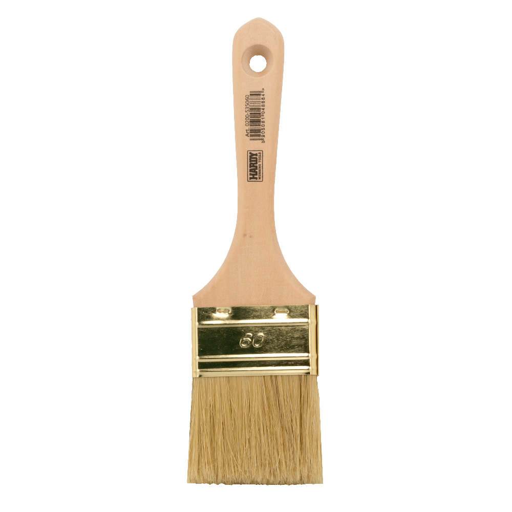 Pensula pentru vopsit seria 53, latime 60 mm, fir natural si sintetic, maner din lemn