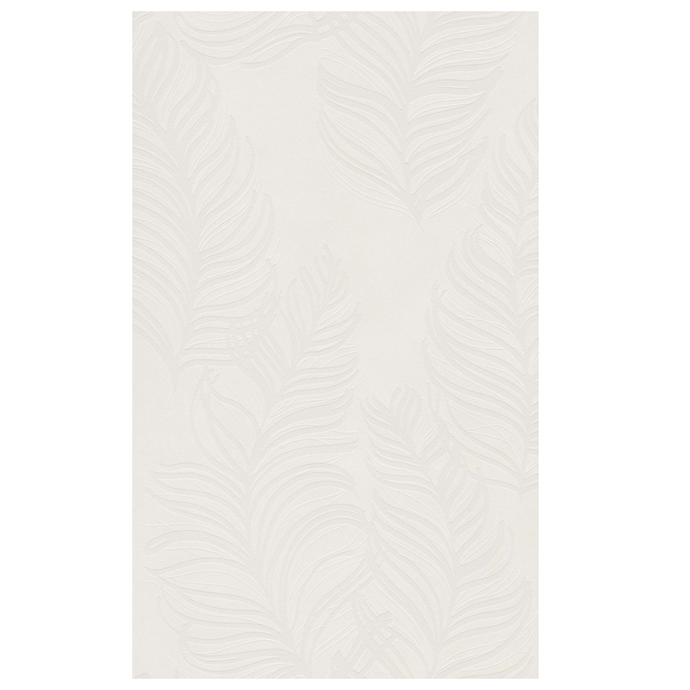 Tapet vinil Finesse 219733, crem, model frunze, 10 x 0.53 m